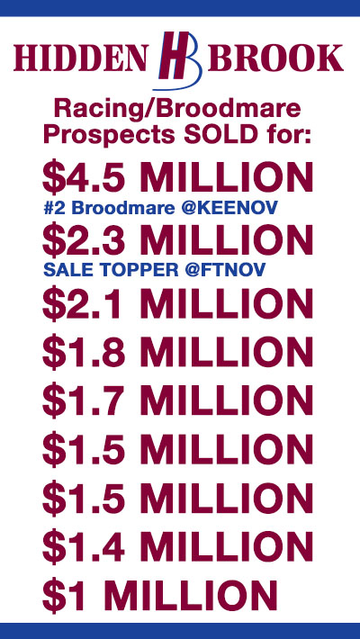 Hidden Brook Farm 7 figures sales